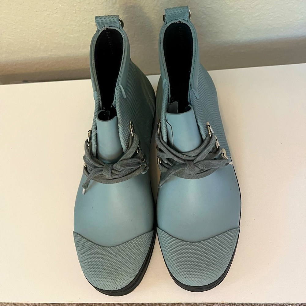Ilse Jacobsen Hornbaek Short Ankle Boot Rain Rubber Lace-Up
